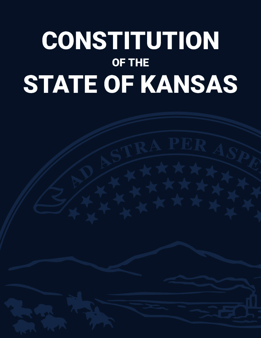 Constitution of the State of Kansas